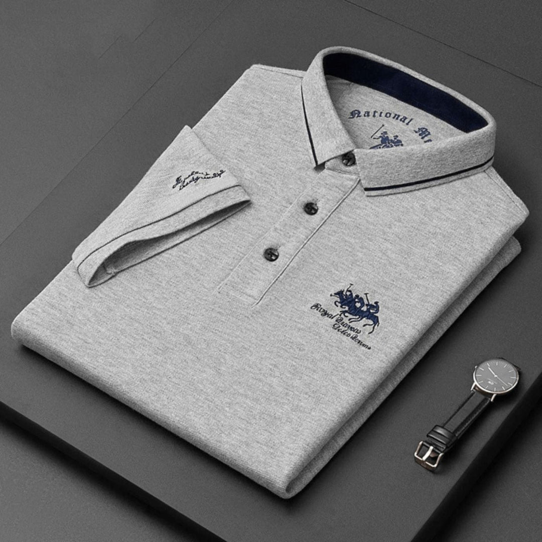 BREATHABLE POLO SHIRT FOR MEN · Oliver Bradley