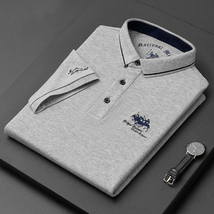BREATHABLE POLO SHIRT FOR MEN · Oliver Bradley