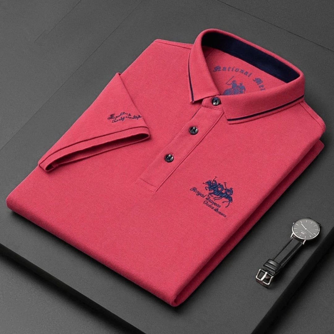 BREATHABLE POLO SHIRT FOR MEN · Oliver Bradley