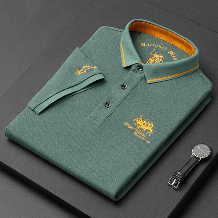 BREATHABLE POLO SHIRT FOR MEN · Oliver Bradley