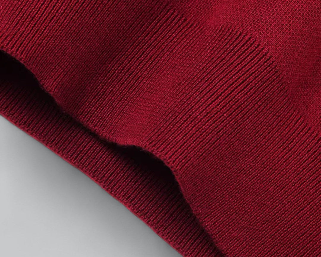 Brent Men’s Classic V-Neck Sleeveless Vest – Essential Knit Layer · Oliver Bradley