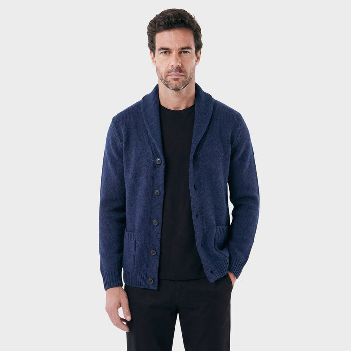 Cardigan Masculino London com Gola Shawl Estruturada · Oliver Bradley