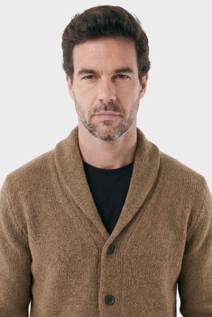 Cardigan Masculino London com Gola Shawl Estruturada · Oliver Bradley