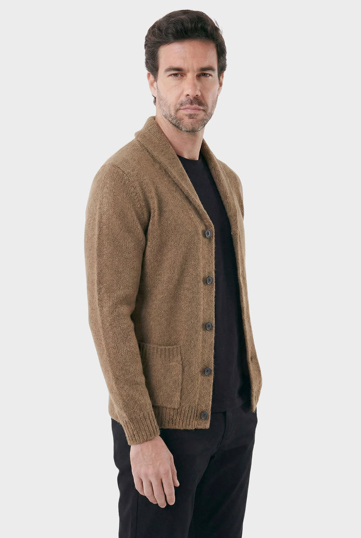Cardigan Masculino London com Gola Shawl Estruturada · Oliver Bradley