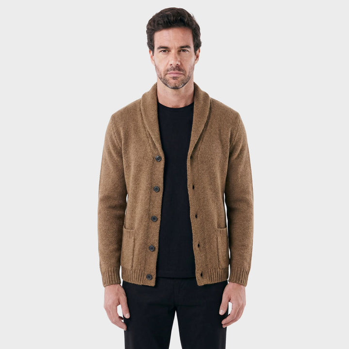 Cardigan Masculino London com Gola Shawl Estruturada · Oliver Bradley