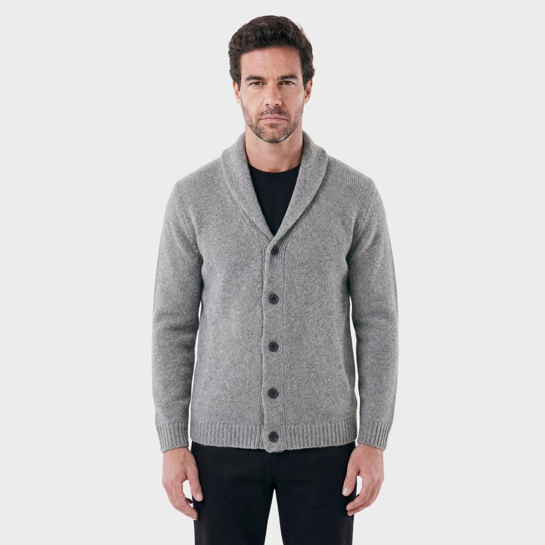Cardigan Masculino London com Gola Shawl Estruturada · Oliver Bradley