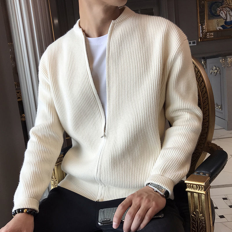 Carl Cardigan Homme – Gilet Doux & Chaud en Maille Premium, Style Classique Automne-Hiver