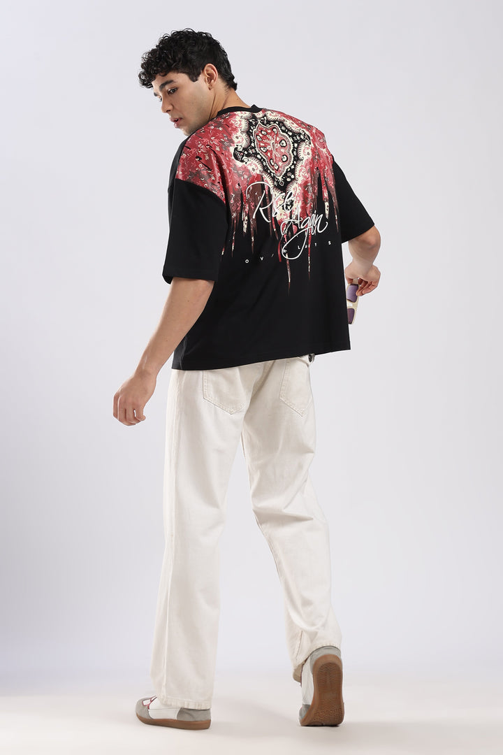 Carpedian Black Oversized Tshirt · Oliver Bradley