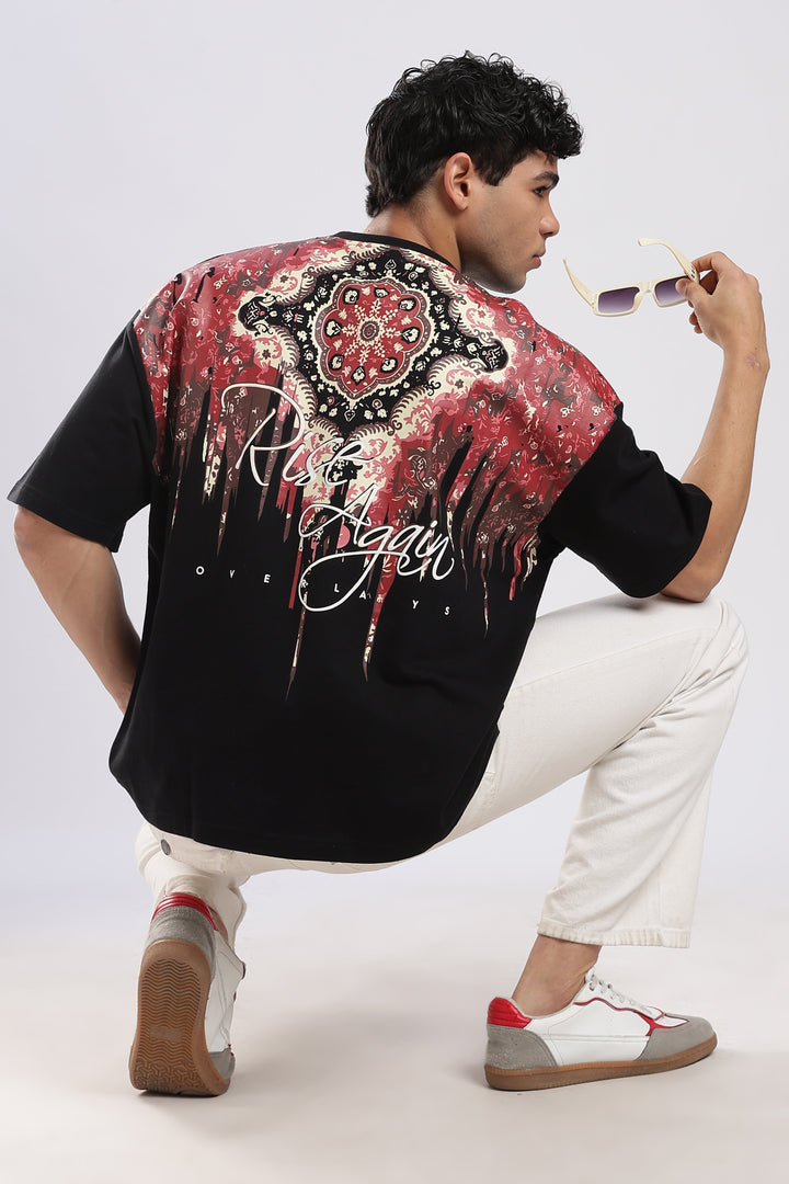 Carpedian Black Oversized Tshirt · Oliver Bradley