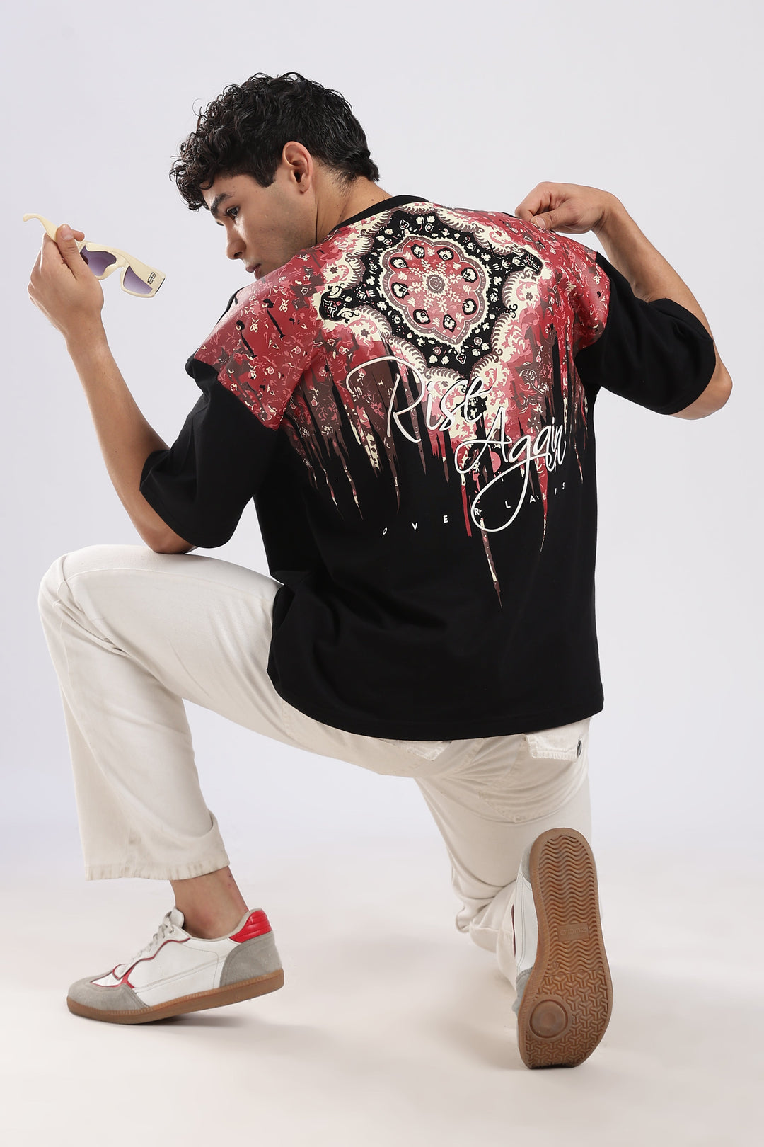 Carpedian Black Oversized Tshirt · Oliver Bradley