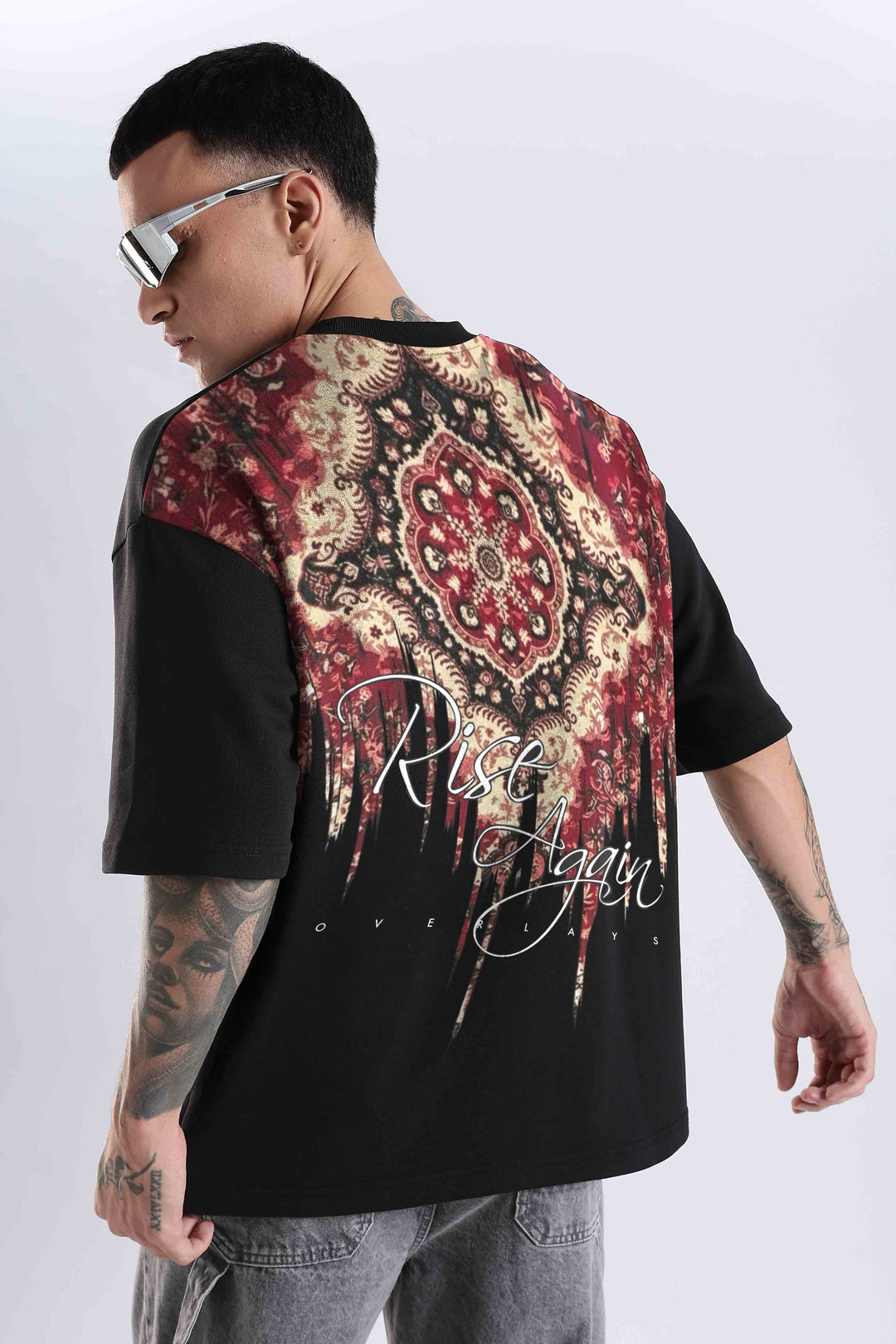 Carpedian Black Oversized Tshirt · Oliver Bradley