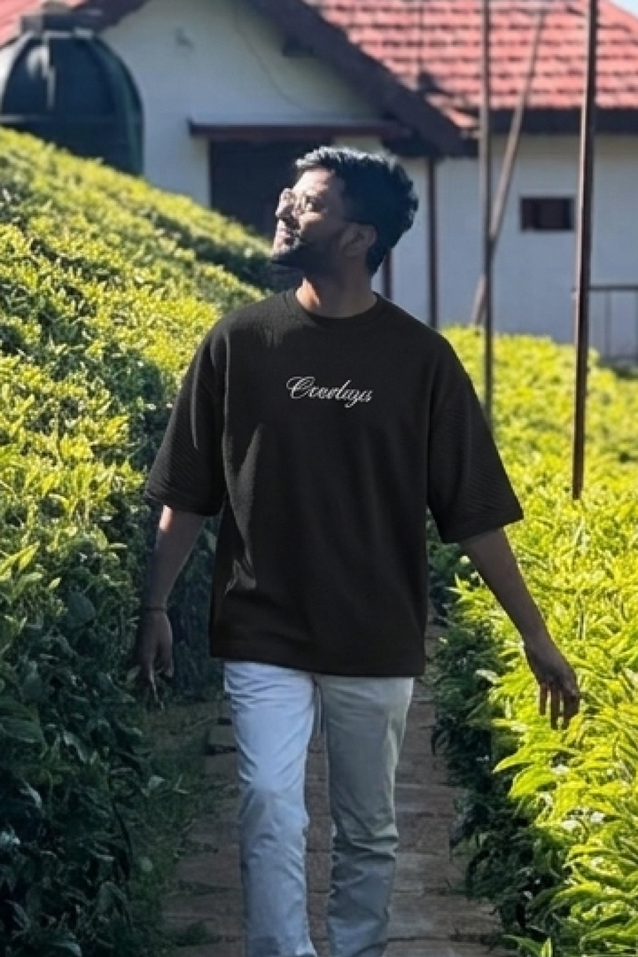 Carpedian Black Oversized Tshirt · Oliver Bradley