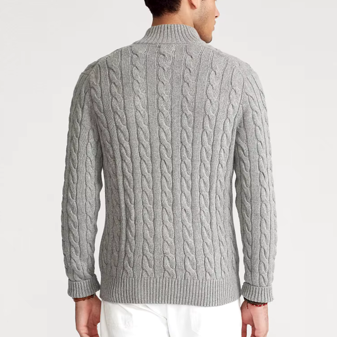 Castello | Old Money Half Zip Quarter Sweater · Oliver Bradley