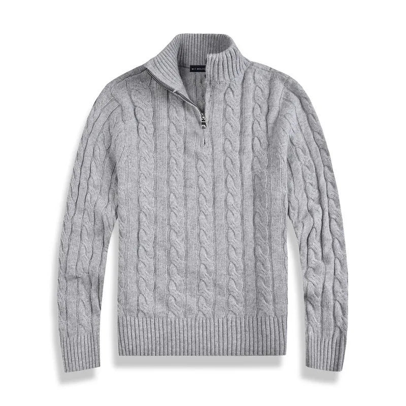 Castello | Old Money Half Zip Quarter Sweater · Oliver Bradley