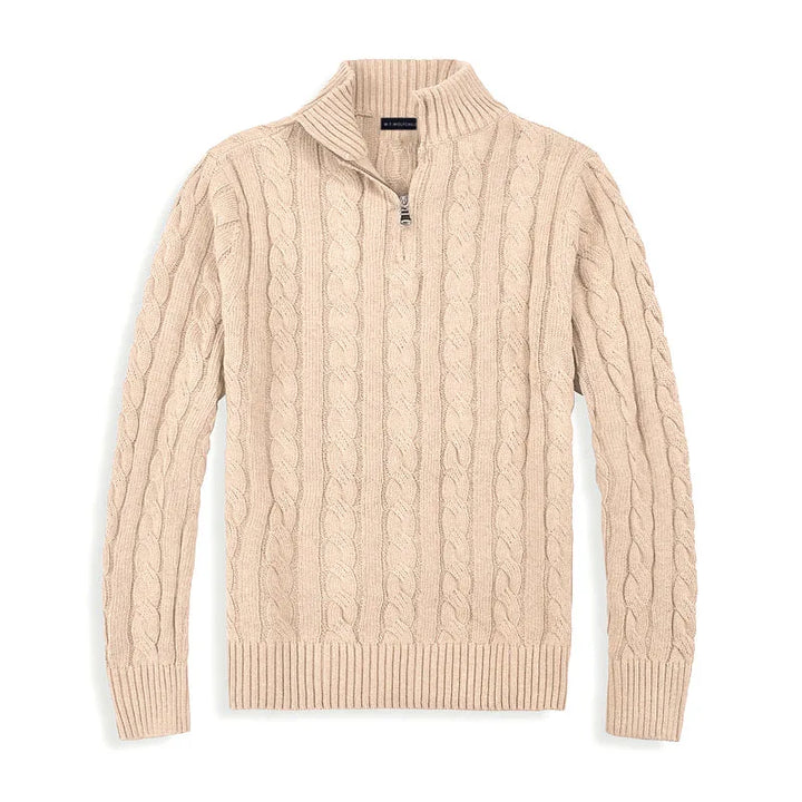 Castello | Old Money Half Zip Quarter Sweater · Oliver Bradley