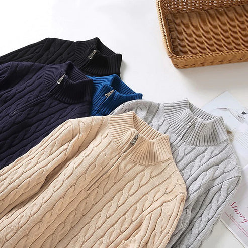 Castello | Old Money Half Zip Quarter Sweater · Oliver Bradley