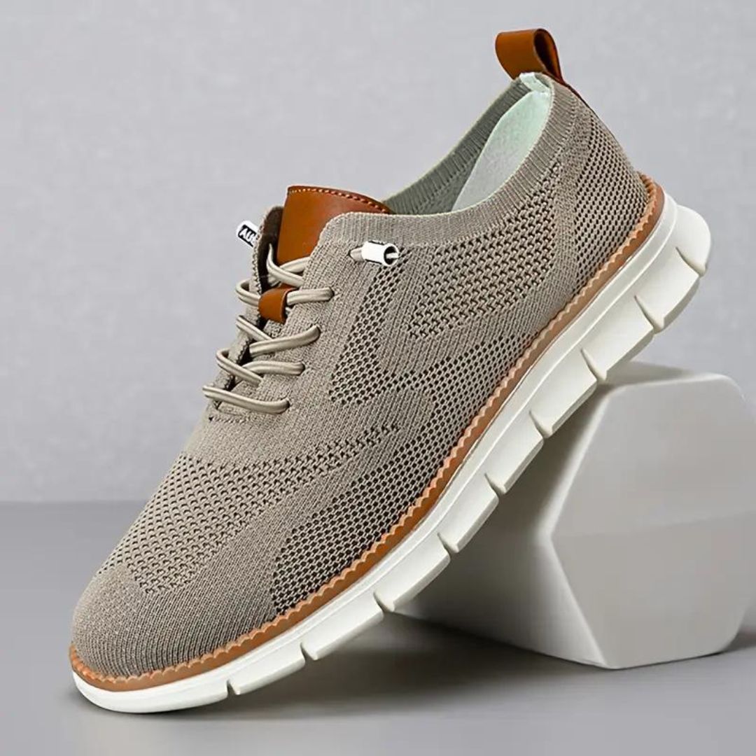 Casual Knit Sneakers · Oliver Bradley