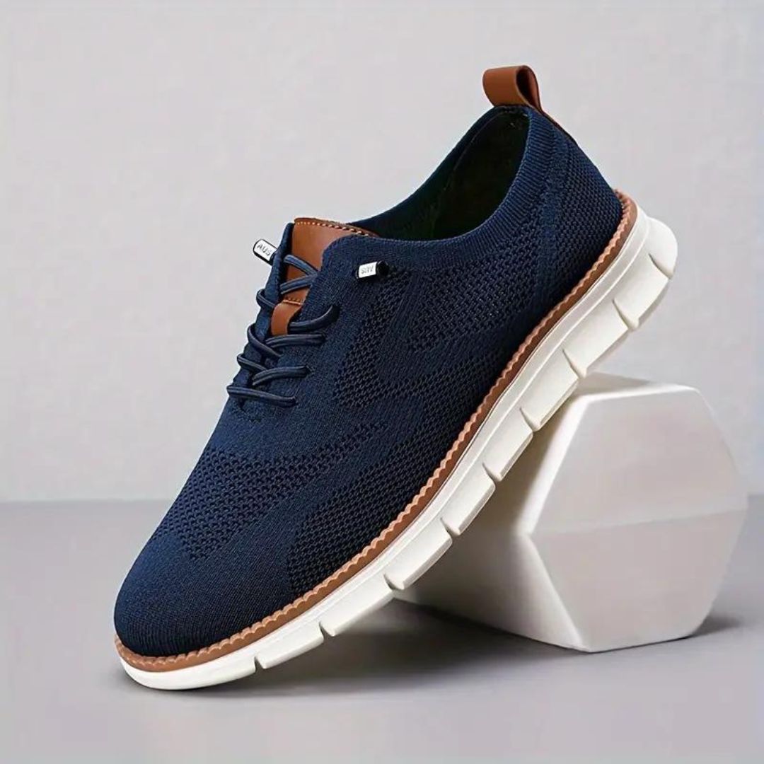 Casual Knit Sneakers · Oliver Bradley