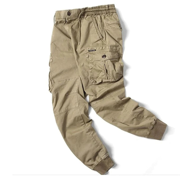 Charlie | Men’s Utility Pocket Stretch Fit Cargo Pants · Oliver Bradley