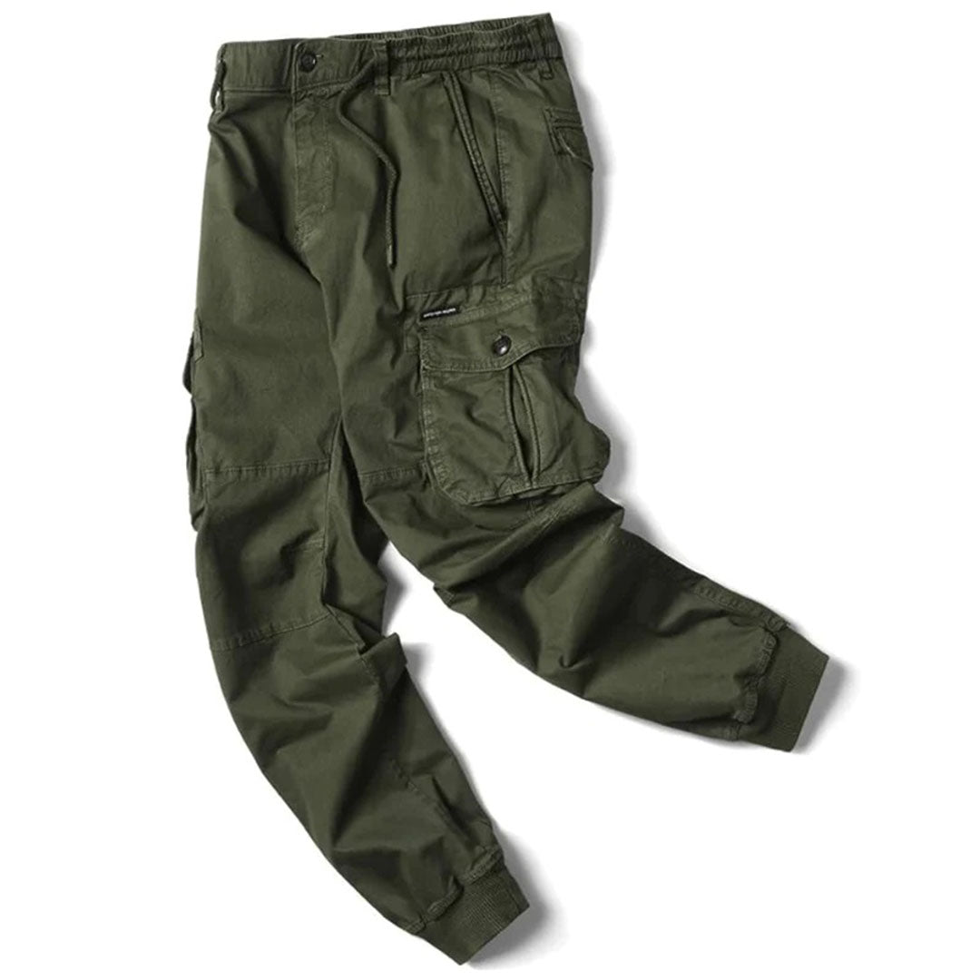 Charlie | Men’s Utility Pocket Stretch Fit Cargo Pants · Oliver Bradley