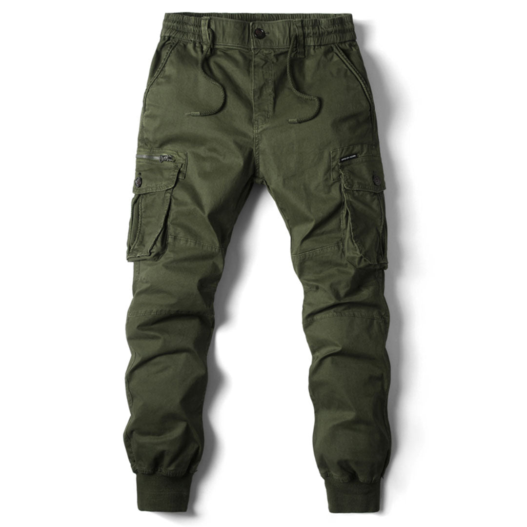 Charlie | Men’s Utility Pocket Stretch Fit Cargo Pants · Oliver Bradley