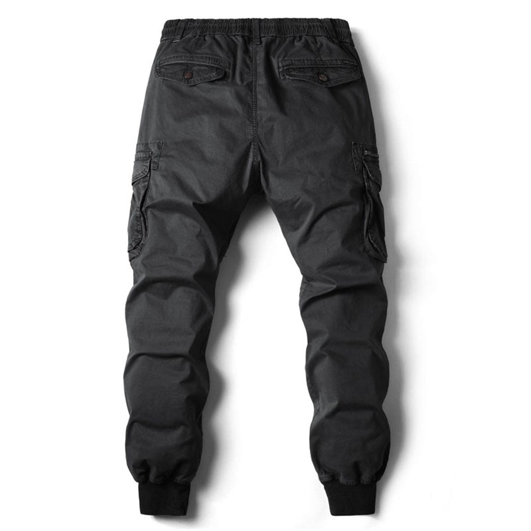 Charlie | Men’s Utility Pocket Stretch Fit Cargo Pants · Oliver Bradley