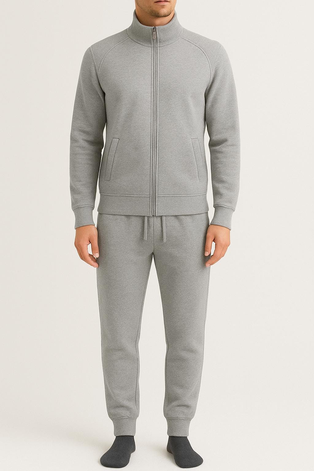 Classic Men’s Full-Zip Tracksuit – Soft Fabric, Timeless Fit · Oliver Bradley