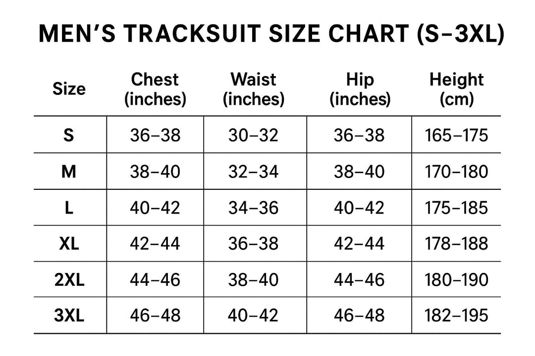 Classic Men’s Full-Zip Tracksuit – Soft Fabric, Timeless Fit · Oliver Bradley