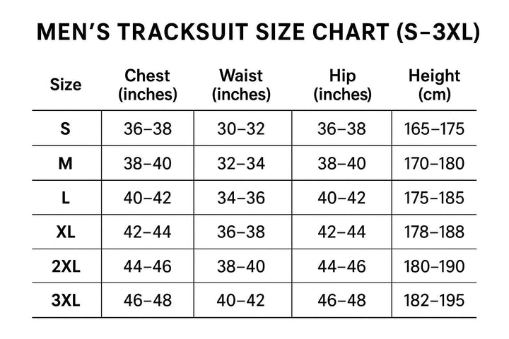 Classic Men’s Full-Zip Tracksuit – Soft Fabric, Timeless Fit · Oliver Bradley