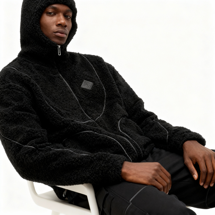 Cloud Lamb Wool Vintage Streetwear Hoodie · Oliver Bradley