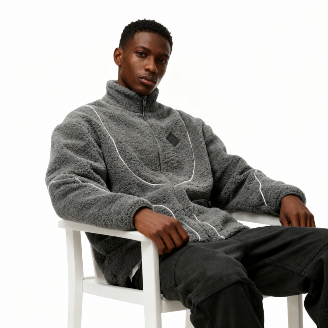 Cloud Lamb Wool Vintage Streetwear Hoodie · Oliver Bradley