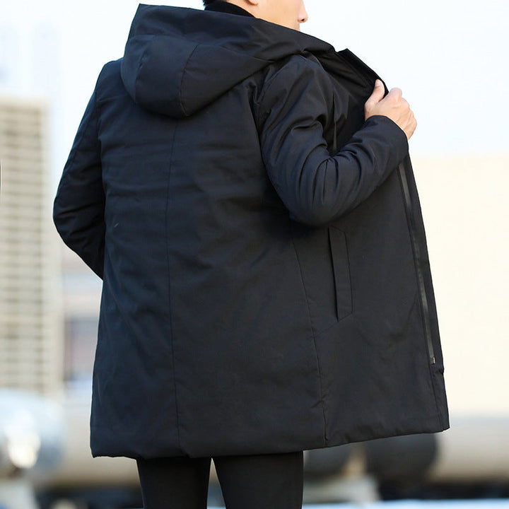 Cole Weatherproof long Coat | Men’s Insulated Winter Outerwear · Oliver Bradley