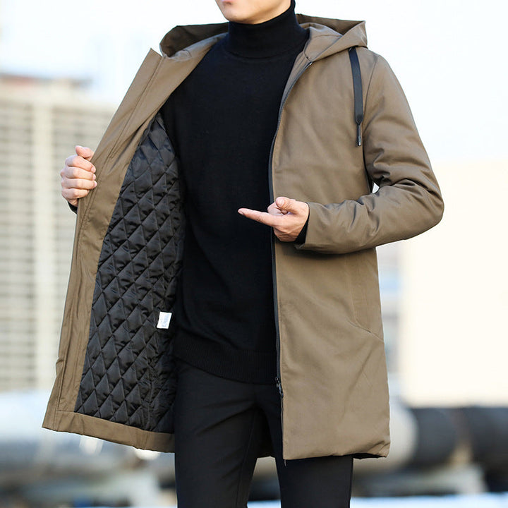 Cole Weatherproof long Coat | Men’s Insulated Winter Outerwear · Oliver Bradley