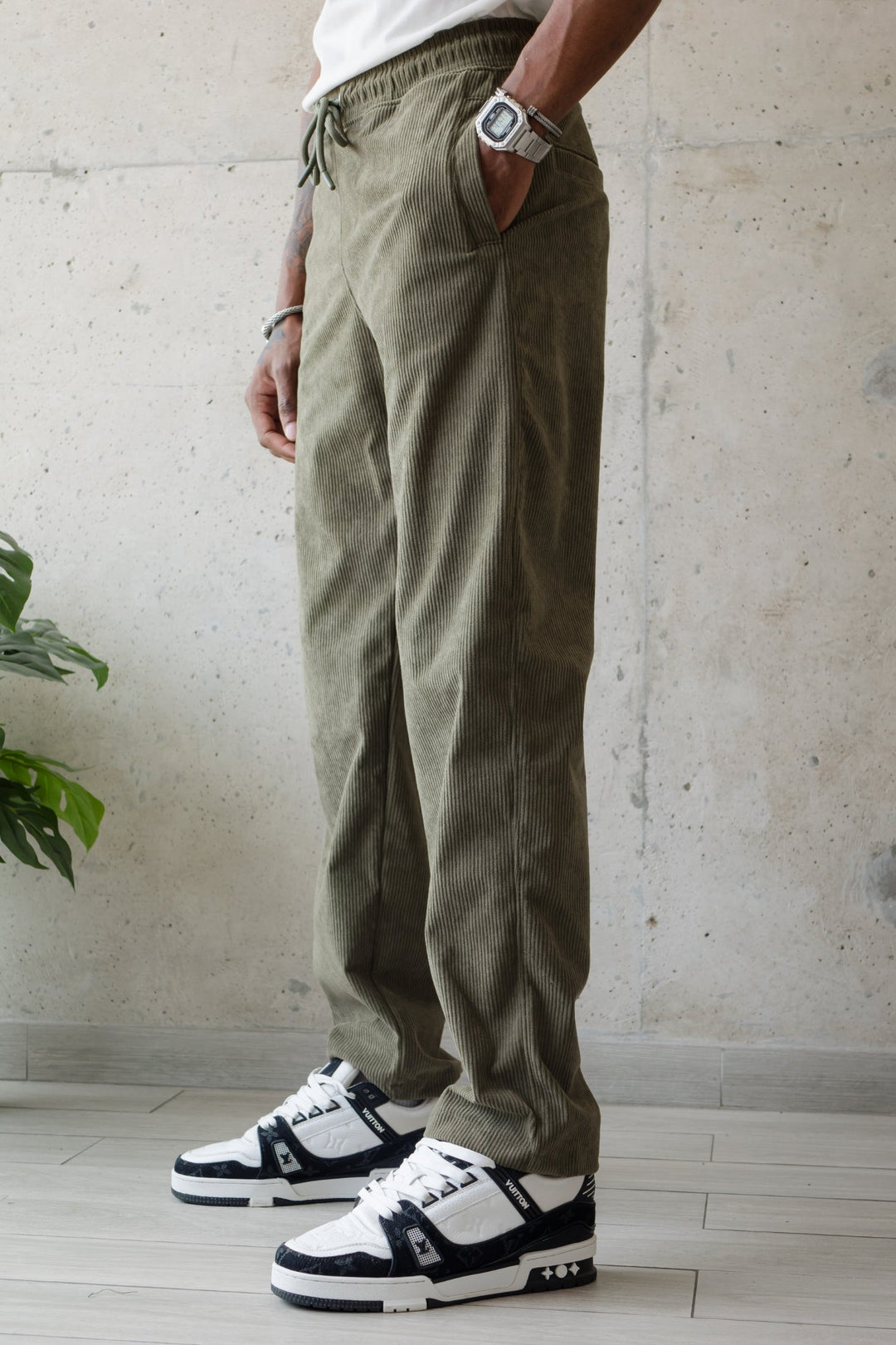 CORDUROY REG PANTS · Oliver Bradley