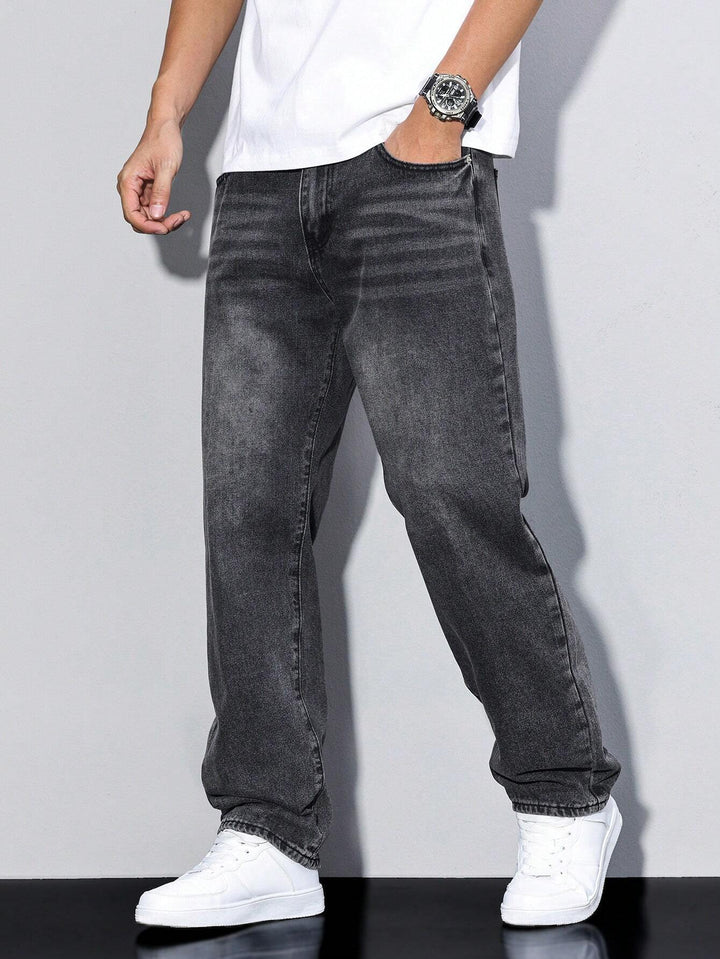 Daan | Effen kleur casual heren jeans · Oliver Bradley