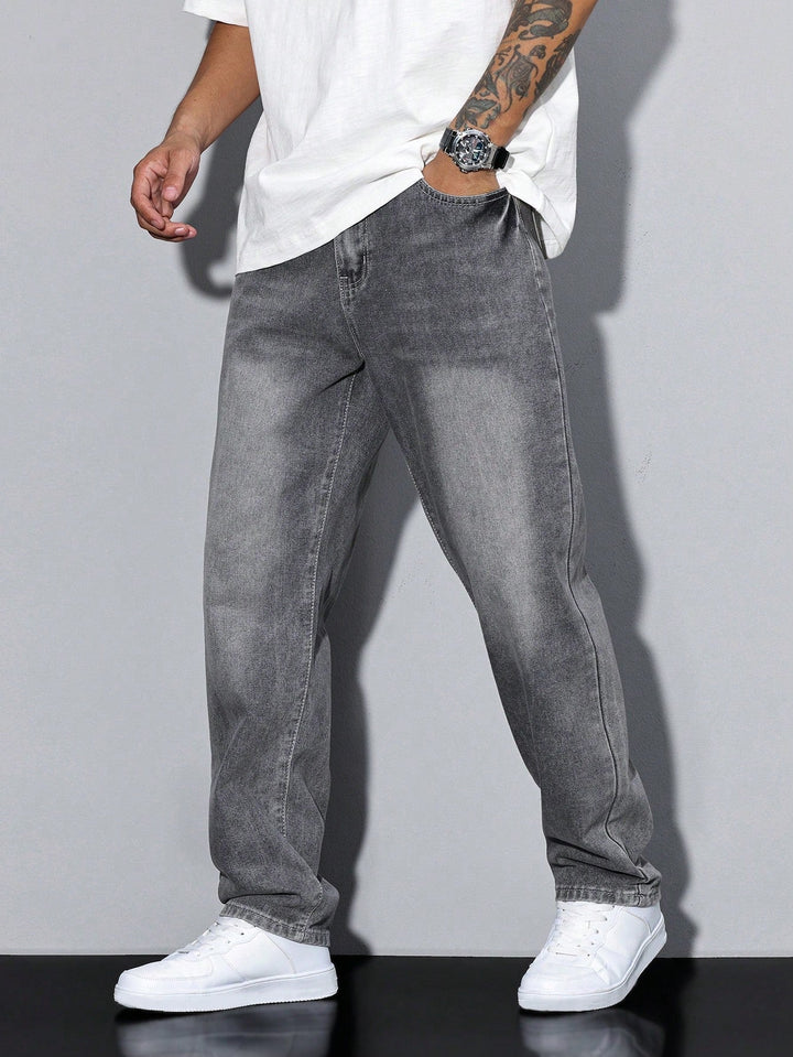 Daan | Effen kleur casual heren jeans · Oliver Bradley