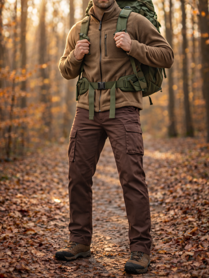 David Brown Insulated Utility Cargo Trousers | Men’s Workwear Pants · Oliver Bradley