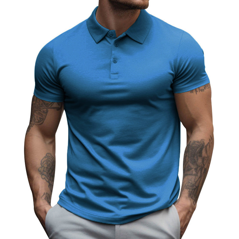 David | Herren Sportliche Passform Kurzarm Polo-Shirt · Oliver Bradley