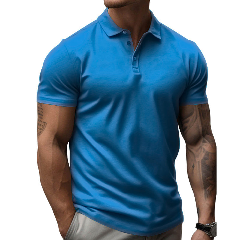 David | Herren Sportliche Passform Kurzarm Polo-Shirt · Oliver Bradley