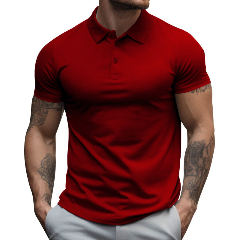 David | Herren Sportliche Passform Kurzarm Polo-Shirt · Oliver Bradley