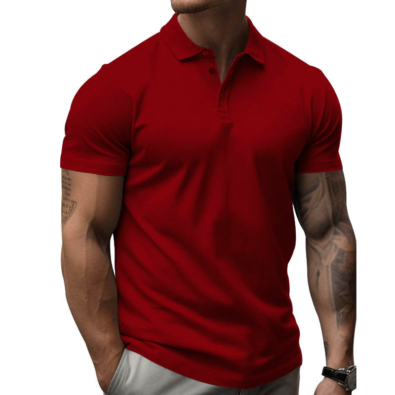 David | Herren Sportliche Passform Kurzarm Polo-Shirt · Oliver Bradley