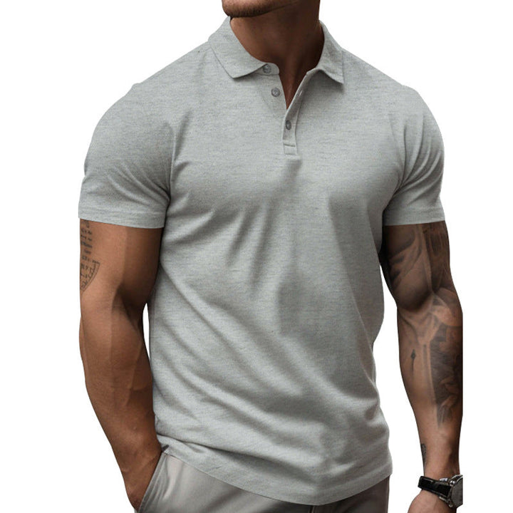 David | Herren Sportliche Passform Kurzarm Polo-Shirt · Oliver Bradley