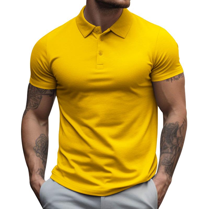 David | Herren Sportliche Passform Kurzarm Polo-Shirt · Oliver Bradley