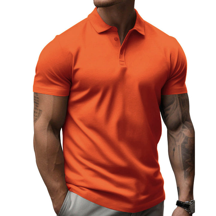 David | Herren Sportliche Passform Kurzarm Polo-Shirt · Oliver Bradley