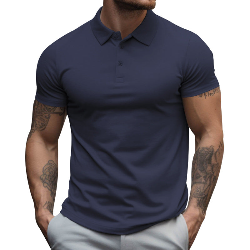 David | Herren Sportliche Passform Kurzarm Polo-Shirt · Oliver Bradley