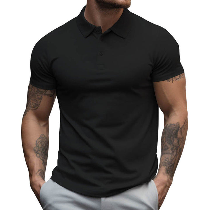 David | Herren Sportliche Passform Kurzarm Polo-Shirt · Oliver Bradley