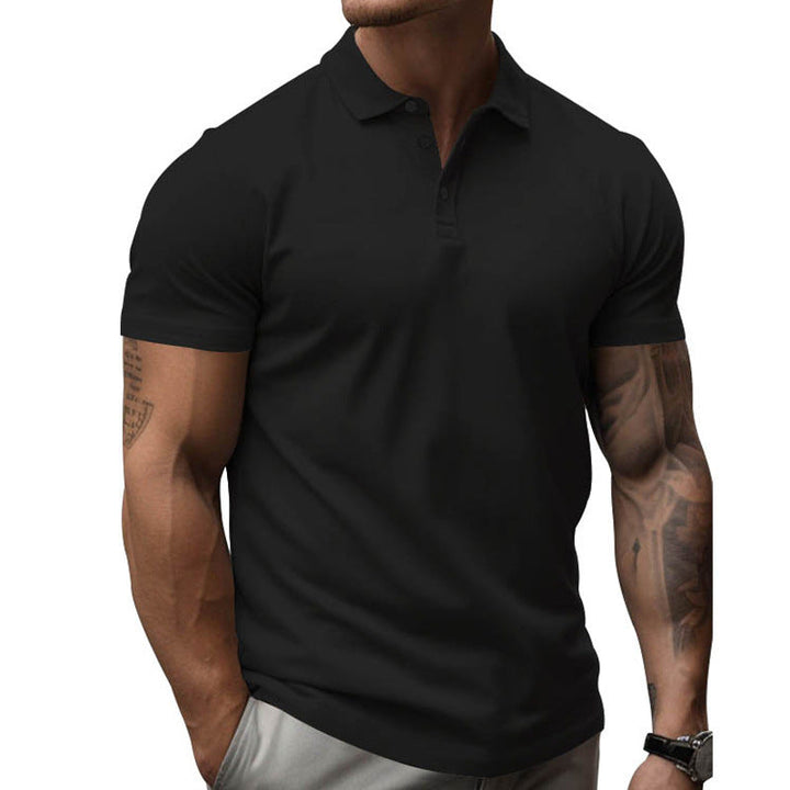 David | Herren Sportliche Passform Kurzarm Polo-Shirt · Oliver Bradley