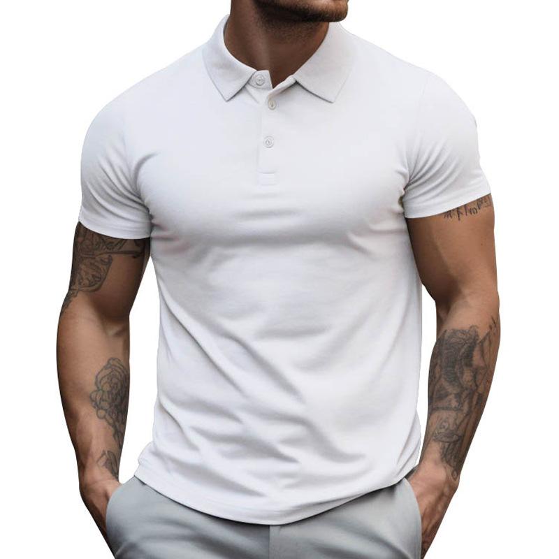 David | Herren Sportliche Passform Kurzarm Polo-Shirt · Oliver Bradley