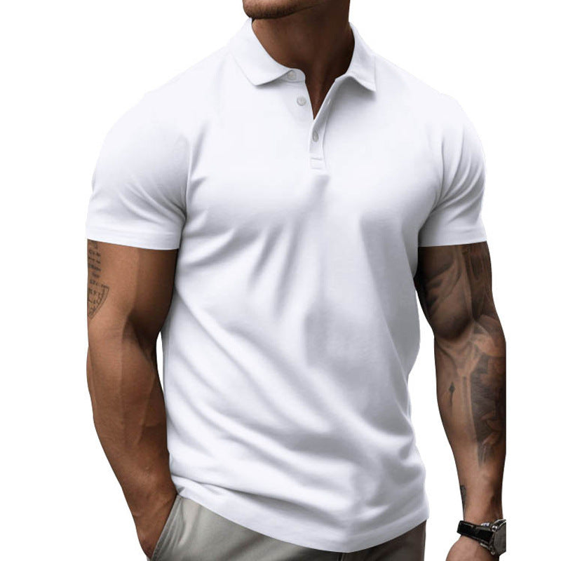 David | Herren Sportliche Passform Kurzarm Polo-Shirt · Oliver Bradley