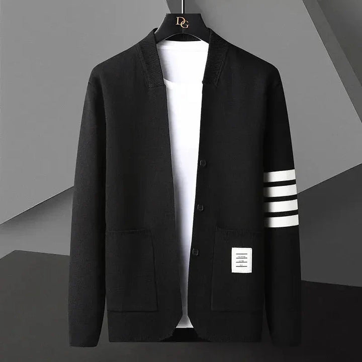 Donovan Men Comfortable Knitted Button Cardigan · Oliver Bradley